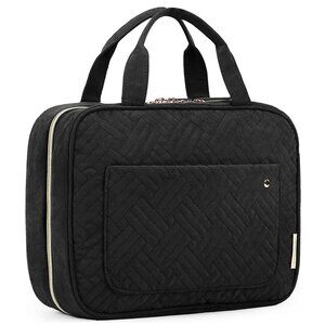 BAGSMART Toiletry Bag Travel Bag with Hanging Hook, Water-resistant Organizer